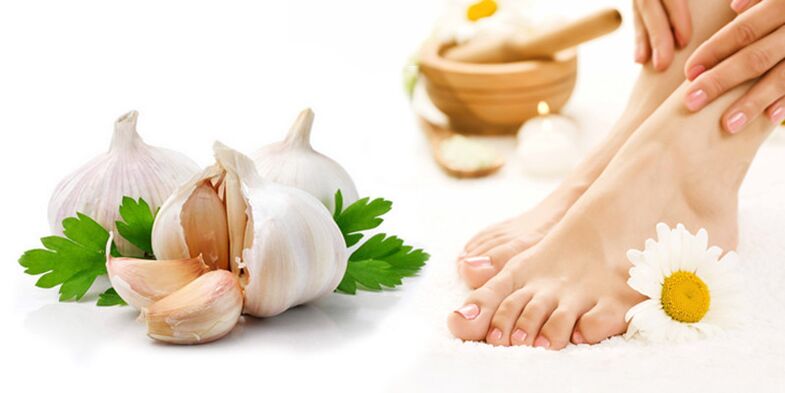 Traitement de l'ail pour les ongles